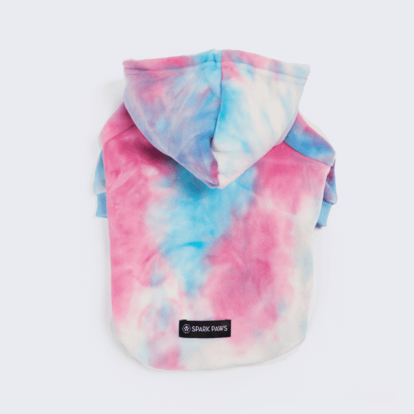 Velvet Dog Hoodie - Snow Cone - Image 4