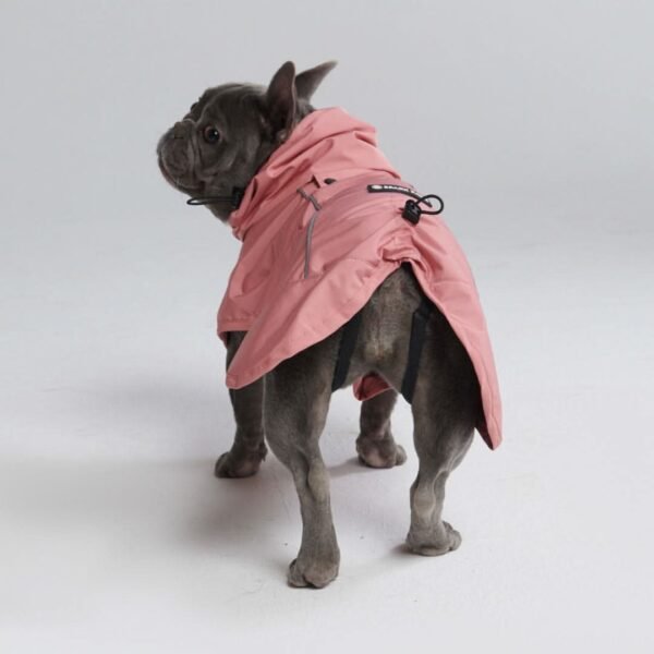 Breatheshield™ Dog Raincoat - Sea Pink - Image 4
