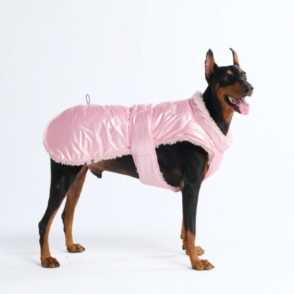 Slip-on Insulated Jacket - Metallic Pink - Image 3
