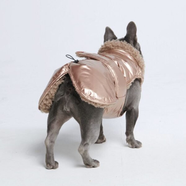 Slip-on Insulated Jacket - Metallic Gold - Image 6