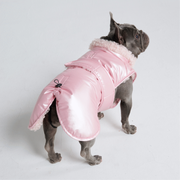 Slip-on Insulated Jacket - Metallic Pink - Image 6