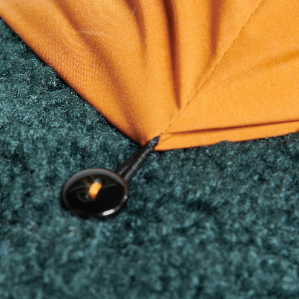 Reversible Jacket - Green and Orange - Image 9