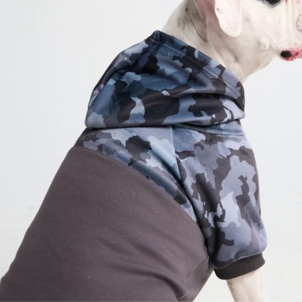 Grey Camo Human Hoodie - Image 6