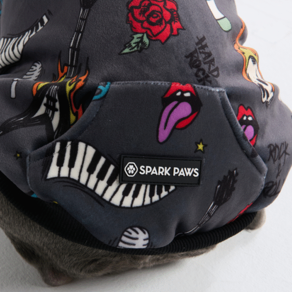 Rock and Roll Dog Hoodie - Image 5
