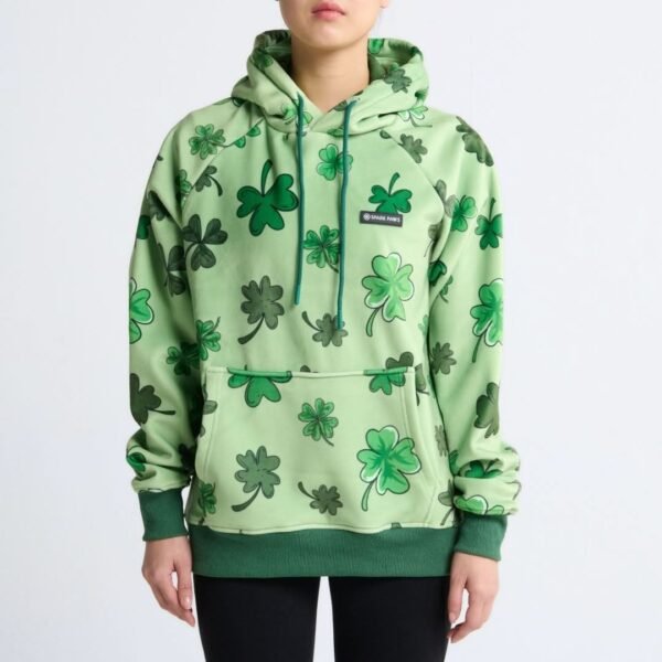 St. Paddy's Human Hoodie - Light Green (Limited Edition) - Image 2