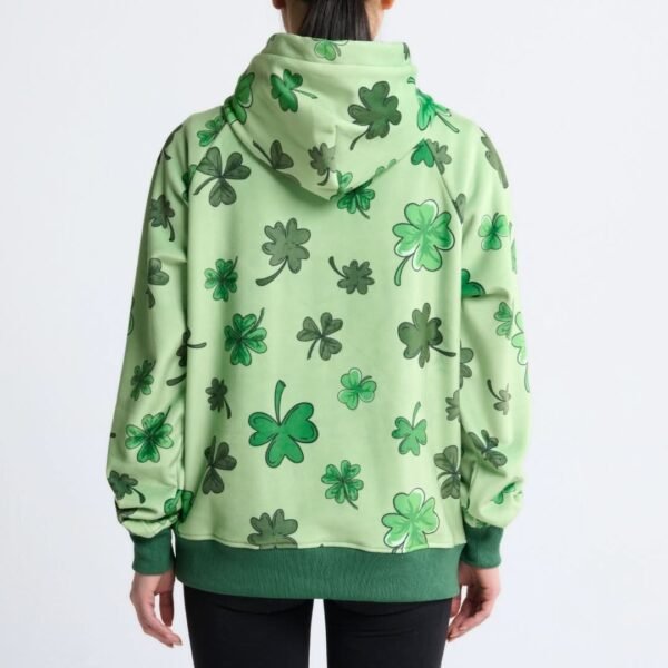 St. Paddy's Human Hoodie - Light Green (Limited Edition) - Image 3