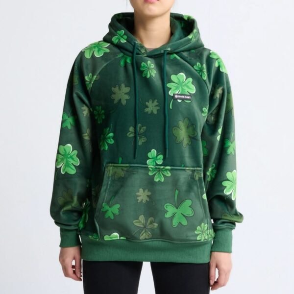 St. Paddy's Human Hoodie - Dark Green (Limited Edition) - Image 2