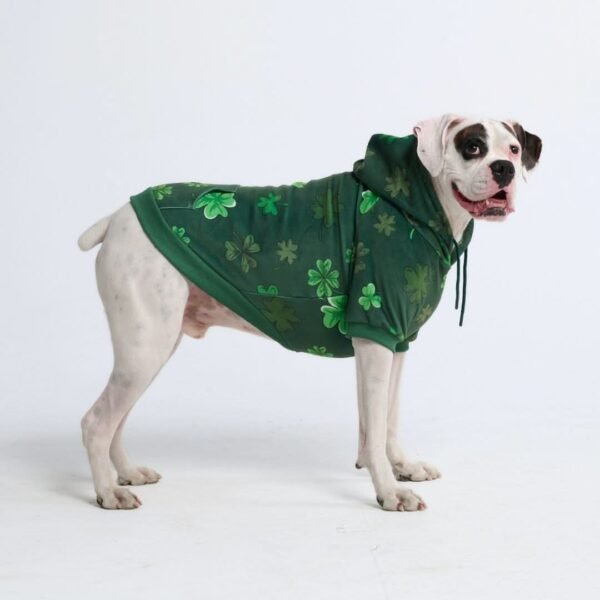 St. Paddy's Human Hoodie - Dark Green (Limited Edition) - Image 3
