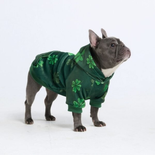 St. Paddy's Human Hoodie - Dark Green (Limited Edition) - Image 5