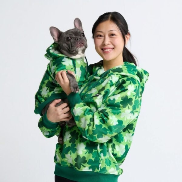 St. Paddy's Human Hoodie - Shamrocks (Limited Edition) - Image 4