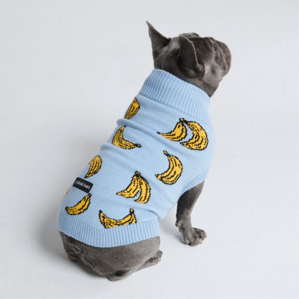 Banana Knit Dog Sweater - Image 2