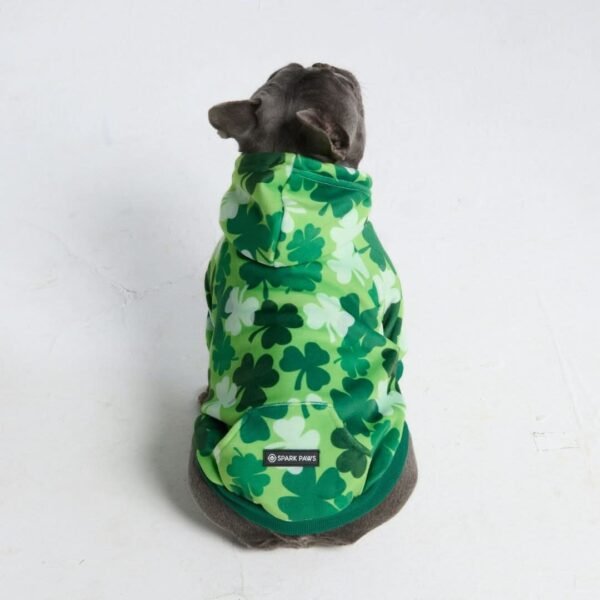 St. Paddy's Human Hoodie - Shamrocks (Limited Edition) - Image 6