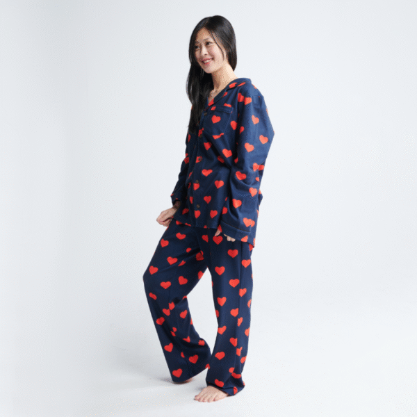 Human Pajama Pants - Hearts - Image 2