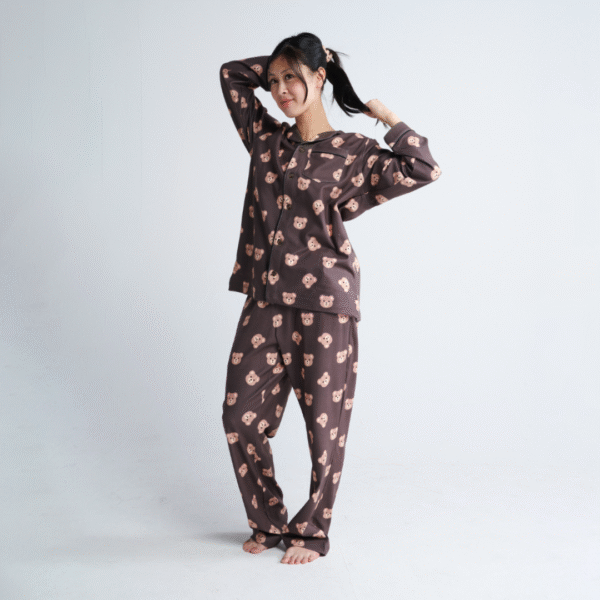 Human Pajama Pants - Bear Black - Image 2