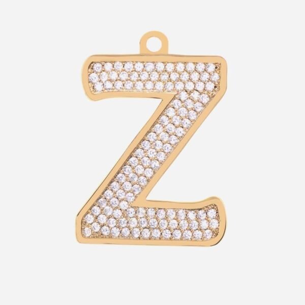 Initial Letter Jewelry Tag - Z - Image 2