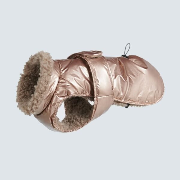 Slip-on Insulated Jacket - Metallic Gold - Image 2