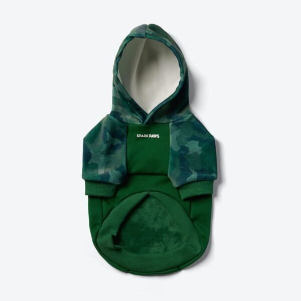 Forest Camo Dog Hoodie - Image 3