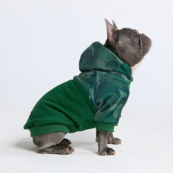 Forest Camo Dog Hoodie - Image 5