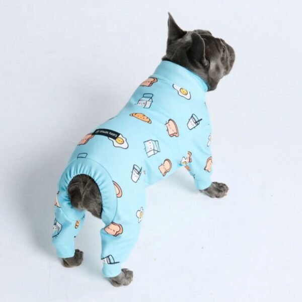 Human Pajama Top - Breakfast Blue - Image 5
