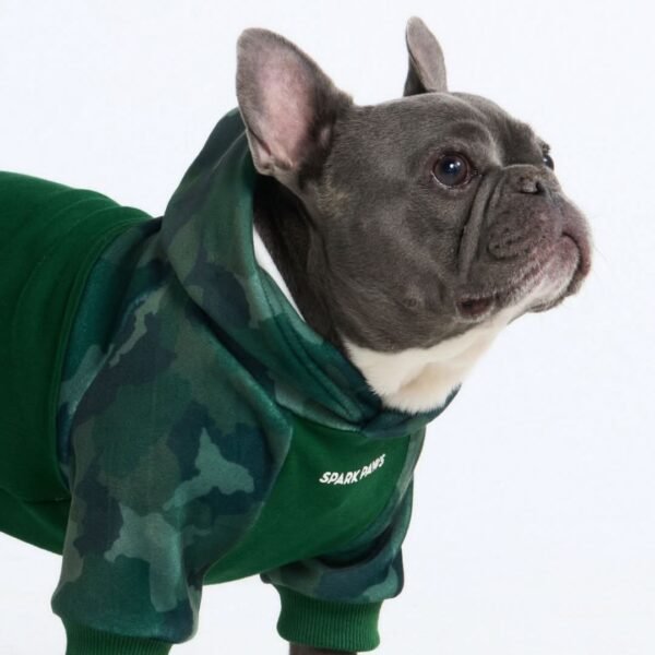 Forest Camo Dog Hoodie - Image 6