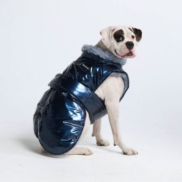 Slip-on Insulated Jacket - Dark Navy - Image 3