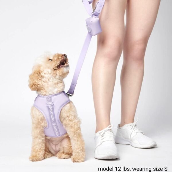 Waterproof PVC Dog Leash - Lilac - Image 3