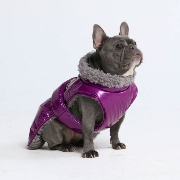 Slip-on Insulated Jacket - Magenta - Image 3