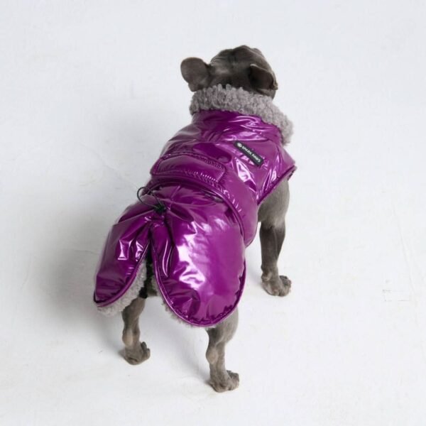 Slip-on Insulated Jacket - Magenta - Image 4
