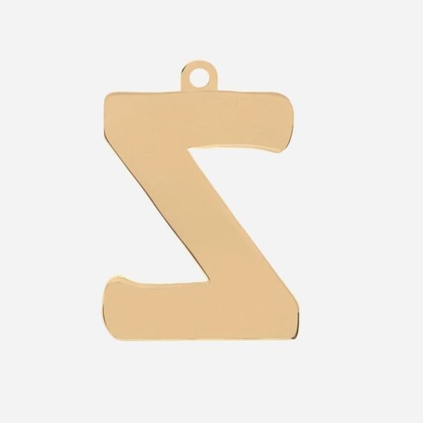 Initial Letter Jewelry Tag - Z - Image 3