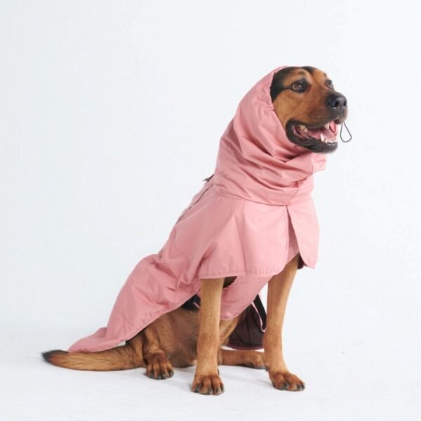Breatheshield™ Dog Raincoat - Sea Pink - Image 3