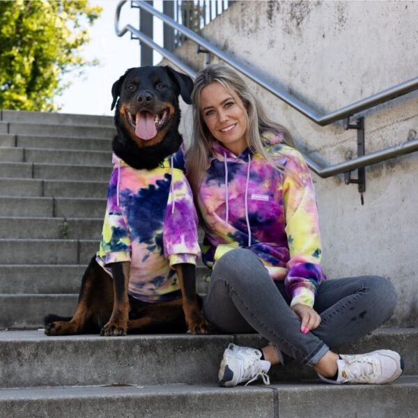 Velvet Human Hoodie - Berry Lemonade - Image 2