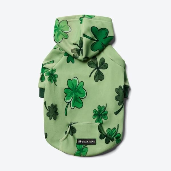 St. Paddy's Dog Hoodie - Light Green (Limited Edition) - Image 2