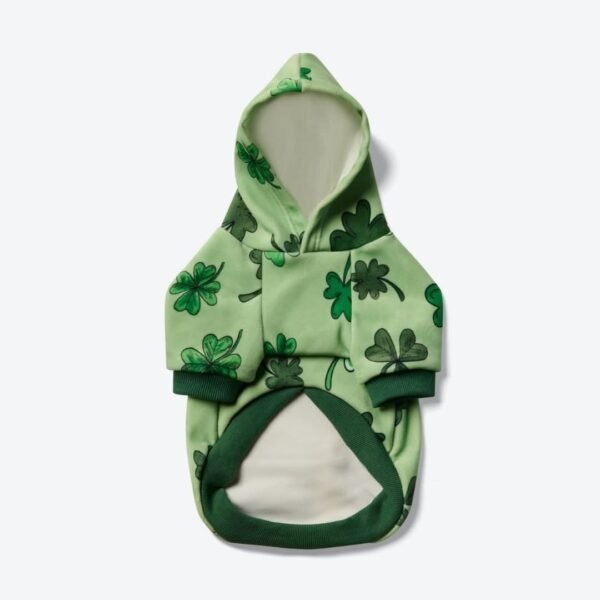St. Paddy's Dog Hoodie - Light Green (Limited Edition) - Image 3