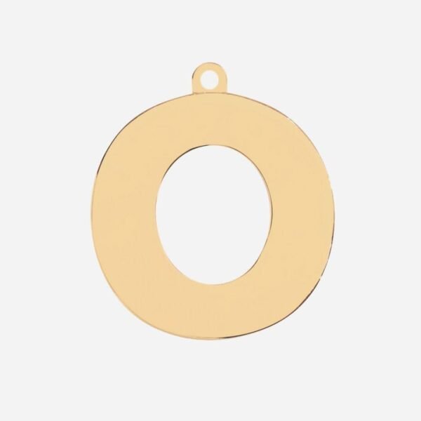 Initial Letter Jewelry Tag - O - Image 3