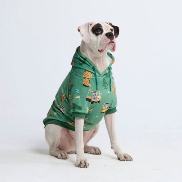Golf Pup Dog Hoodie - Image 3