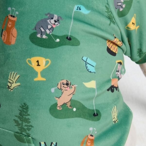 Golf Pup Dog Hoodie - Image 4