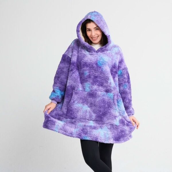 Fluffdreams Oversized Human Hoodie - Berrylicious - Image 2