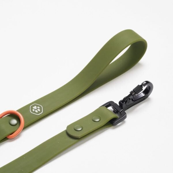 Waterproof PVC Dog Leash - Green - Image 3