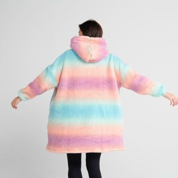 Fluffdreams Oversized Human Hoodie - Pastel Icing - Image 3