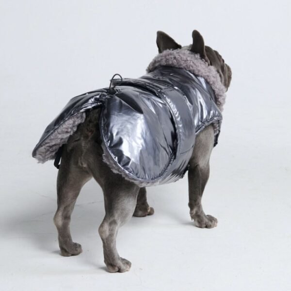 Slip-on Insulated Jacket - Metallic Silver - Image 6