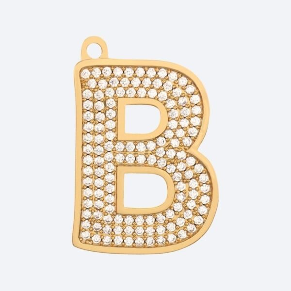 Initial Letter Jewelry Tag - B - Image 2