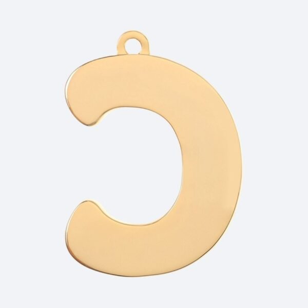 Initial Letter Jewelry Tag - C - Image 5