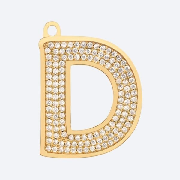 Initial Letter Jewelry Tag - D - Image 2