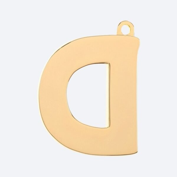 Initial Letter Jewelry Tag - D - Image 5