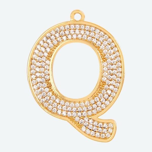 Initial Letter Jewelry Tag - Q - Image 2