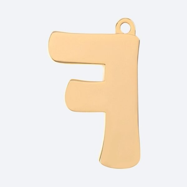 Initial Letter Jewelry Tag - F - Image 5