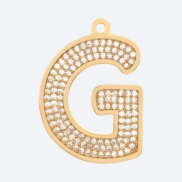 Initial Letter Jewelry Tag - G - Image 2