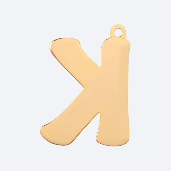 Initial Letter Jewelry Tag - K - Image 5