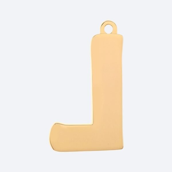 Initial Letter Jewelry Tag - L - Image 5