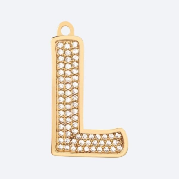 Initial Letter Jewelry Tag - L - Image 2
